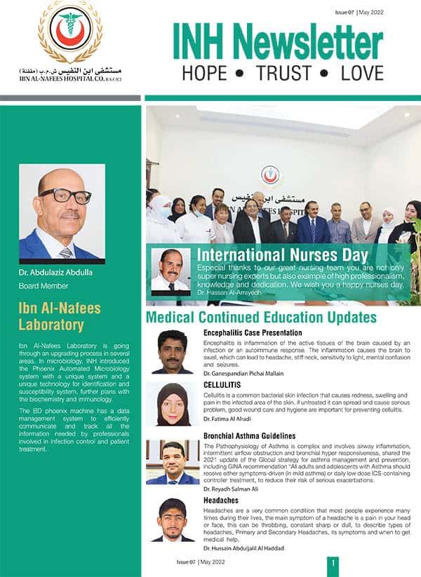 INH newsletter May 2022 cover
